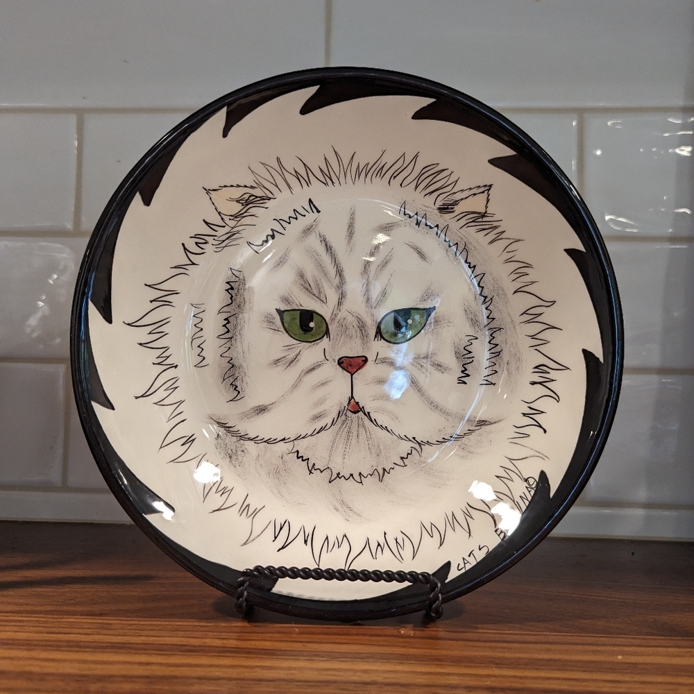 Cats by Nina plate